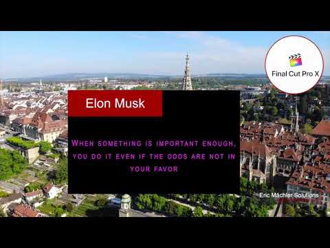 Simple Quote Box [Final Cut Pro X]