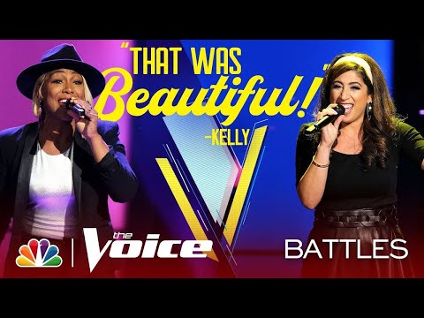 Elise Azkoul and Myracle Holloway Are So Emotional in Their Performance - The Voice Battles 2019