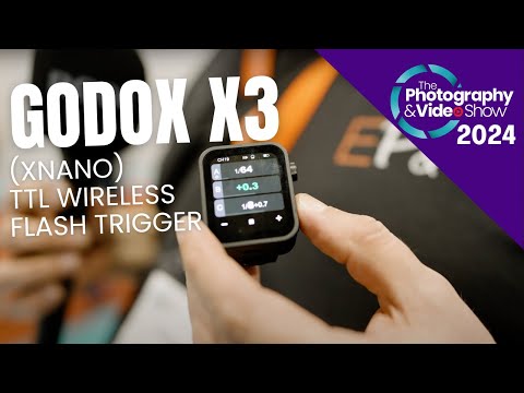 Godox X3 (Xnano) touchscreen flash trigger features
