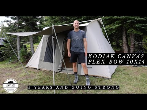 Kodiak Canvas Flex-Bow 10x14 Tent | 5 Years and Going Strong, Update, Review, Tutorial