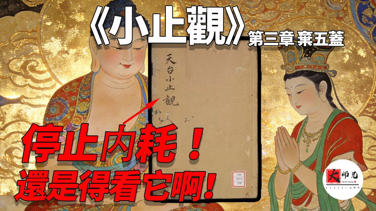 爲什麼總感到“心累”？爲什麼總是焦慮、後悔、無法專注？揭祕毀掉你能量的5種隱形“內賊”，《小止觀》第三章  棄五蓋|seeker大师兄