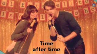 Time after time glee lyrics