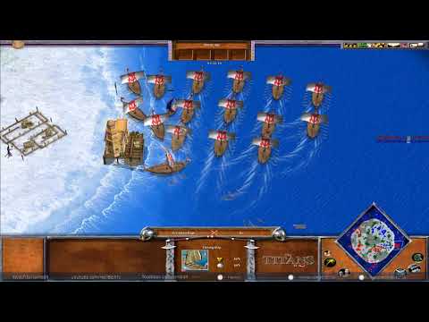 Magic vs Joe - Age of Mythology: The Titans (Game 1)