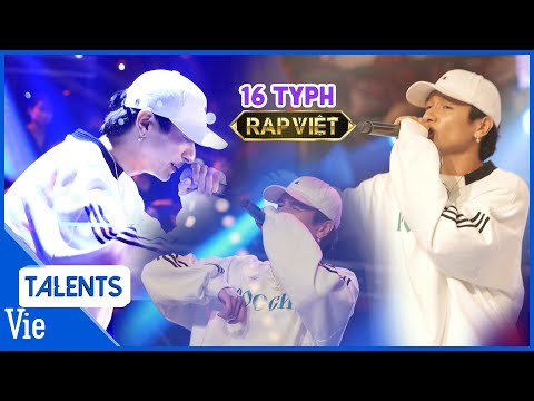 16 TYPH rap hit Bích Phương "Em bỏ hút thuốc chưa?" cực chất khiến HLV gần như quên sạch bản gốc