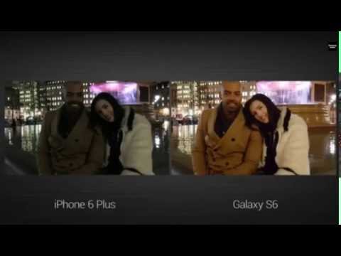 Comparaison Samsung Galaxy S6 and S6 Edge VS IPhone 6 Plus Camera Comparaison