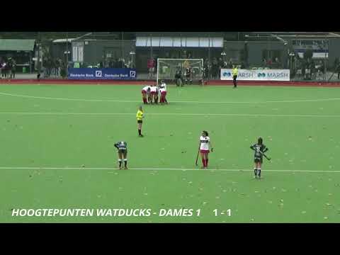 Watducks - Dames 1 (1-1) Highlights 08/11/2017