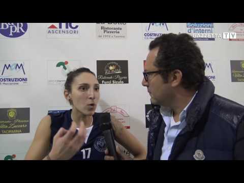 Mam Villa Zuccaro - Giò Volley Aprilia 3-2, intervista ad Ambra Composto