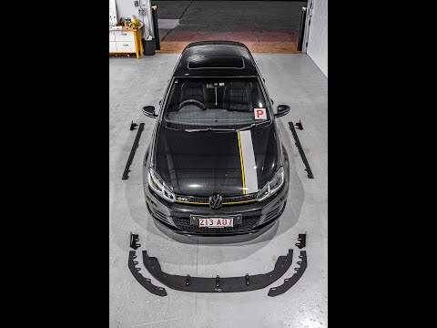 VW GOLF GTI MK6 - Front Splitter | Flow Designs