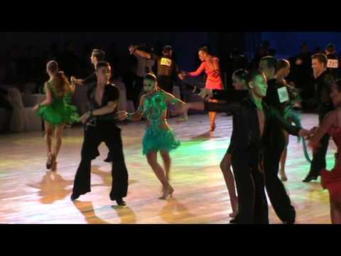 WDSF Open Latin 1/4 cha cha Rustam Rezvanov - Anastasia Zueva