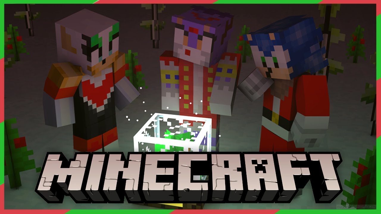 Blaze Plays Minecraft Part 2 - Santa Sonic! (Ft. Rouge & Sonic)