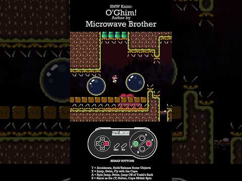 Big Steely Platforming from SMW Kaizo O'Ghim | #videospel #mario