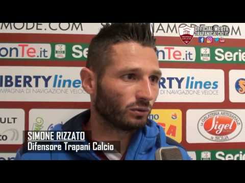 Trapani-Spal 1-1. Rizzato, Pagliarulo e Canotto dopo la gara 21.11.16 ©Trapanicalcio.it