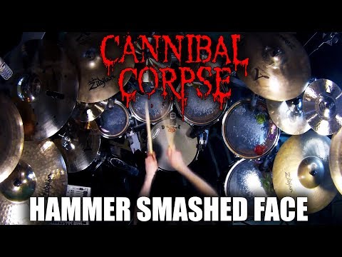 Cannibal Corpse - "Hammer Smashed Face" - (Drums Only)