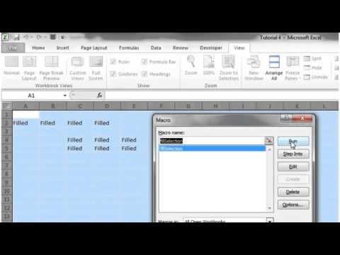 Excel 2010 VBA Tutorial 5   Referencing Selections 360p