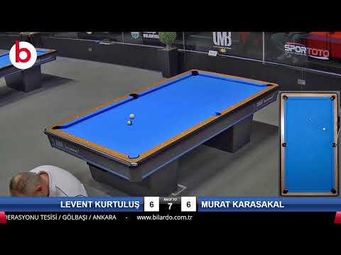 LEVENT KURTULUŞ & MURAT KARASAKAL Bilardo Maçı - 