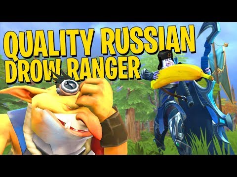 Russian Quality Drow Ranger - Techies DotA 2