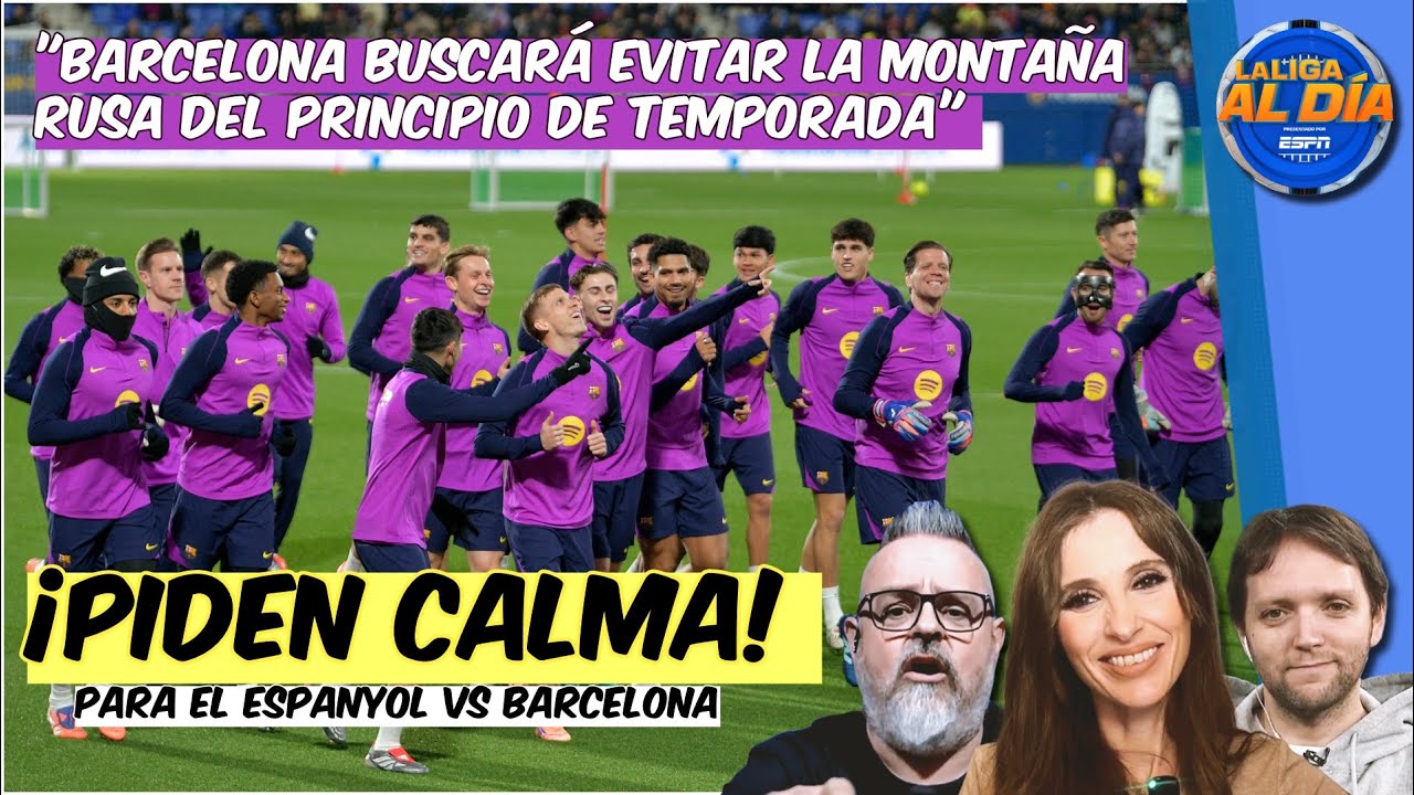 BARCELONA 🔥 CALIENTE arranque de 2026 con TREMENDO DERBI ante ESPANYOL | La Liga al Día