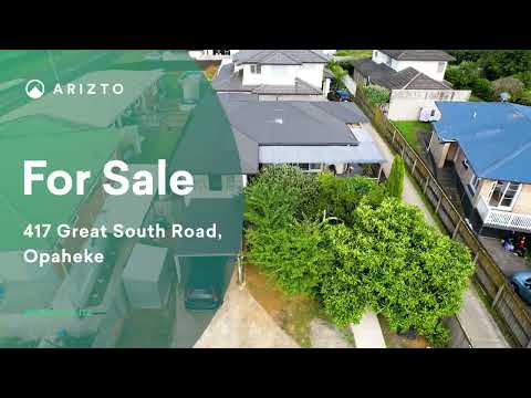 417 Great South Road, Opaheke, Auckland, 4房, 1浴, 独立别墅
