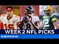 Picks for EVERY Big Week 2 NFL Game | Picks to Win, Best Bets, & MORE | CBS Sports HQ