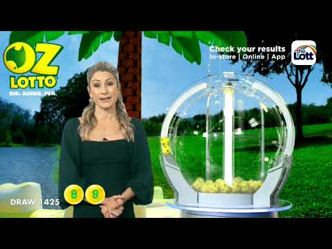 Oz Lotto Results Draw 1425 | Tuesday, 8 June 2021 | The Lott
