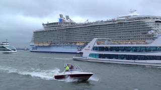 preview picture of video 'MS Oasis of the Seas (Vlaardingen / Rotterdam)'