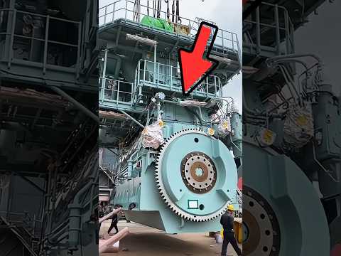 🥶The Power Behind the World's Largest Engine: Do You Know How Many Horses it Packs?🥶 #shorts
