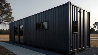 MINIMALIST LIVING | 2 Bedroom Off-Grid Container Home | Cozy Simple Life