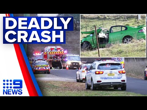 NSW town mourns after mother-of-three killed in crash in NSW | 9 News Australia
