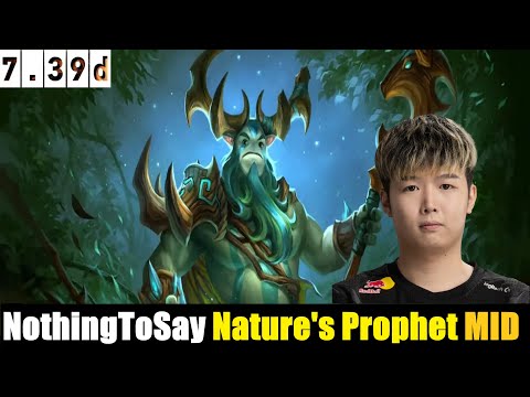 🤯 NothingToSay [Nature's Prophet] MID 7.39D - DOTA 2 HIGHEST MMR MATCH#dota2 #dota2gameplay