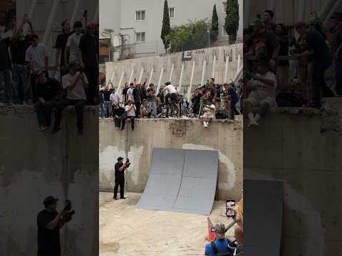 Insane BMX Half Cab Drop (🚲- Josh Delarosa)