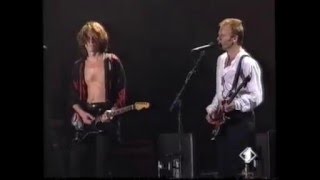 STING Bring on the night + when the world is running down - live Udine