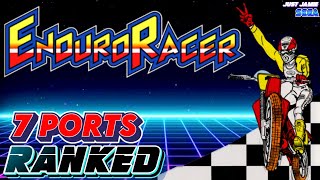 Which Version of Enduro Racer Did I Rank No.1? #enduroracer #sega #arcadegames 