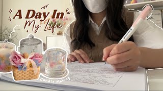 Vlog : Candle Certification Class, Studying 🕯️