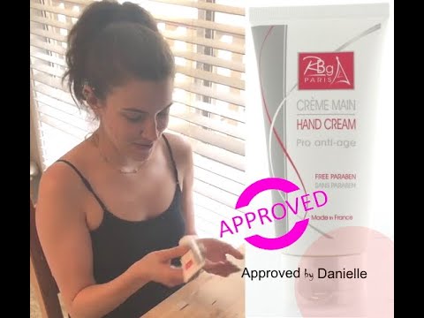 Rose anti-aging hand cream RBg Paris tested by Danielle