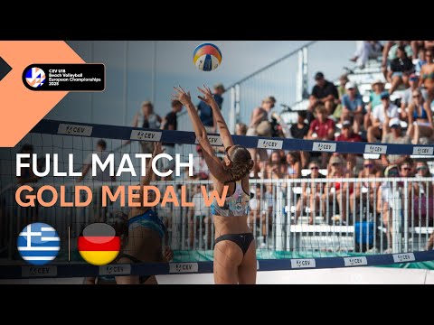 Full Match | CEV U18 Beach Volleyball European Championship 2025 | Gold Medal W