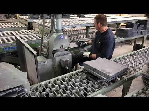 Dachschiefer-Produktion bei Rathscheck Schiefer