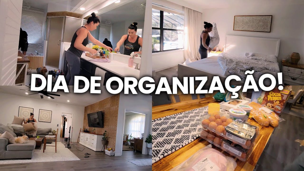 🔴 GASTEI MUITO NO MERCADO + DIA DE DEEP CLEAN EM CASA PREPARATIVOS PARA RECEBER VISITAS NO FERIADO 😍
