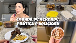 Produção de marmitas em menos de 2h | Simples, gostosas e nada sem graça 👌🏻