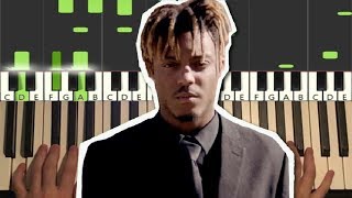 Juice WRLD - Robbery (Piano Tutorial Lesson)