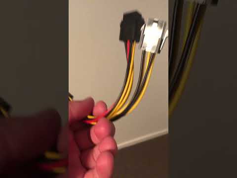 Part of a video titled Is dual 6 pin to 8 pin pcie power safe? - YouTube