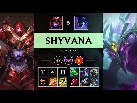 Shyvana Jungle vs Nocturne - VN Master Patch 25.15