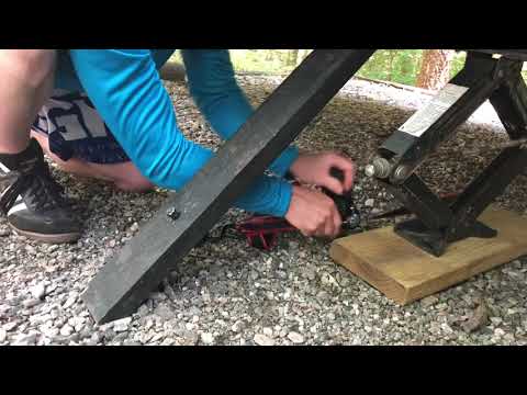 RV Camper Trailer Stabilizer / Wobble Stoppers DIY