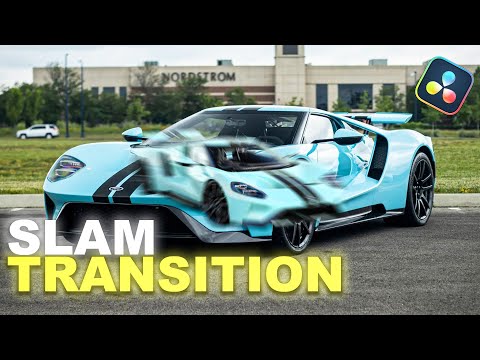 Seamless SLAM Transition - DaVinci Resolve