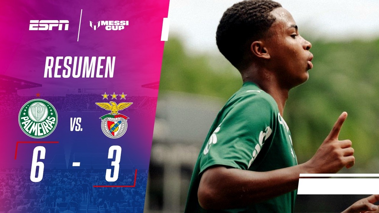 EL VERDAO METIÓ 6 GOLES Y SACÓ PASAJE A LAS SEMIS DE LA COPA ORO | Palmeiras 6-3 Benfica | RESUMEN