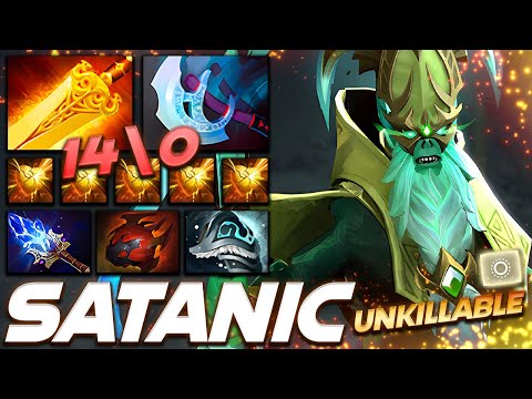 Satanic Necrophos UNKILLABLE CARRY - Dota 2 Pro Gameplay [Watch & Learn]