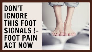 Feet warning signs - are your feet healthy ? Shocking Foot health facts ! Don't ignore act now |