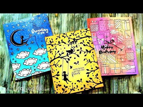 Distress Inks on YUPO Paper