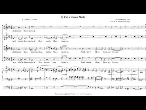 O For a Closer Walk - Charles Stanford - Manchester Chorale