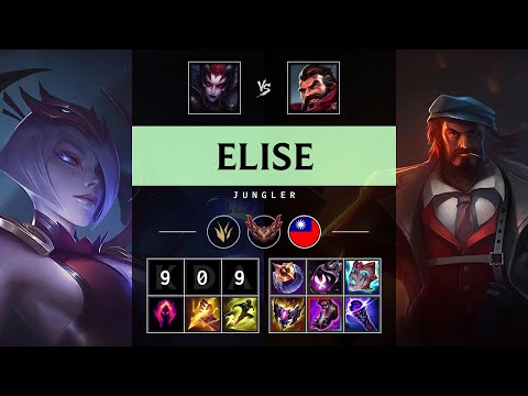 Elise Jungle vs Graves - TW Grandmaster Patch 25.13