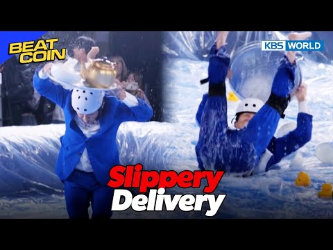 Slippery Delivery🤣 [Beat Coin :Ep.69-3] | KBS WORLD TV 240205